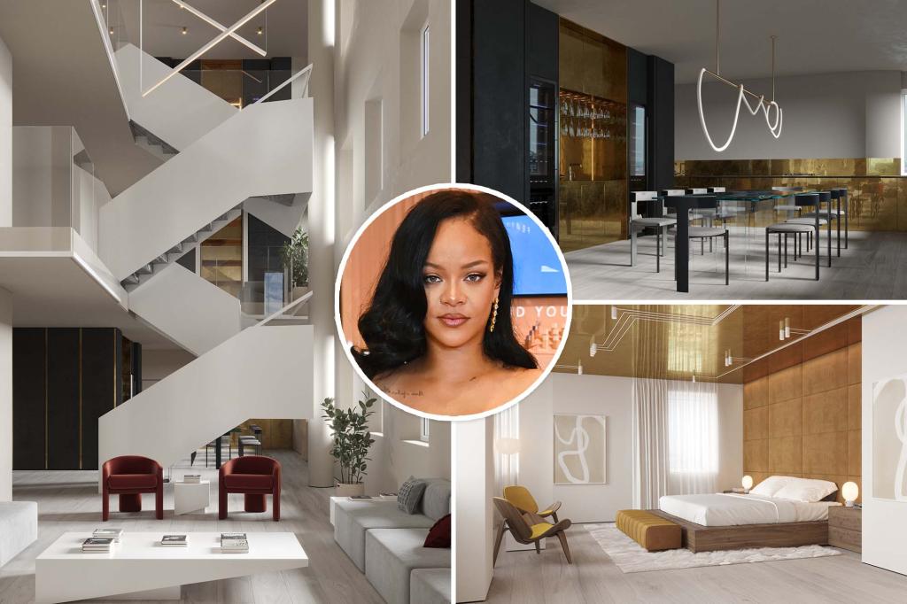 Rihanna's former NYC penthouse, and two others in the same building, will hit the auction block