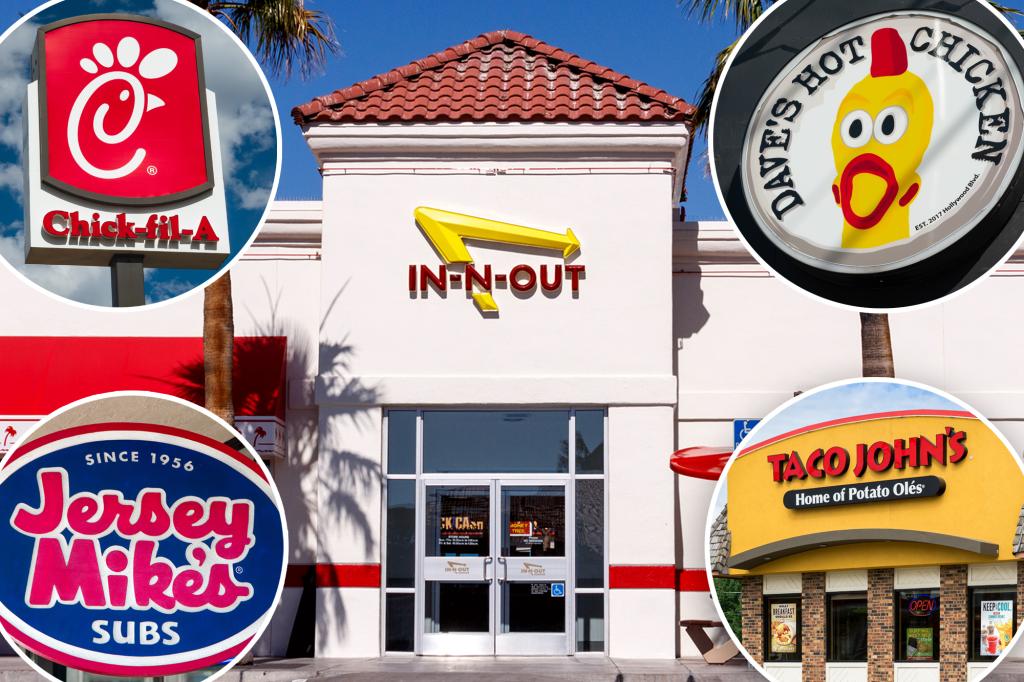 America's best and worst chain restaurants are revealed — and the results are surprising