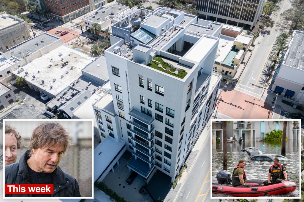 Exclusive | Tom Cruise can rest easy as his Florida Penthouse survived Hurricane Milton unscathed